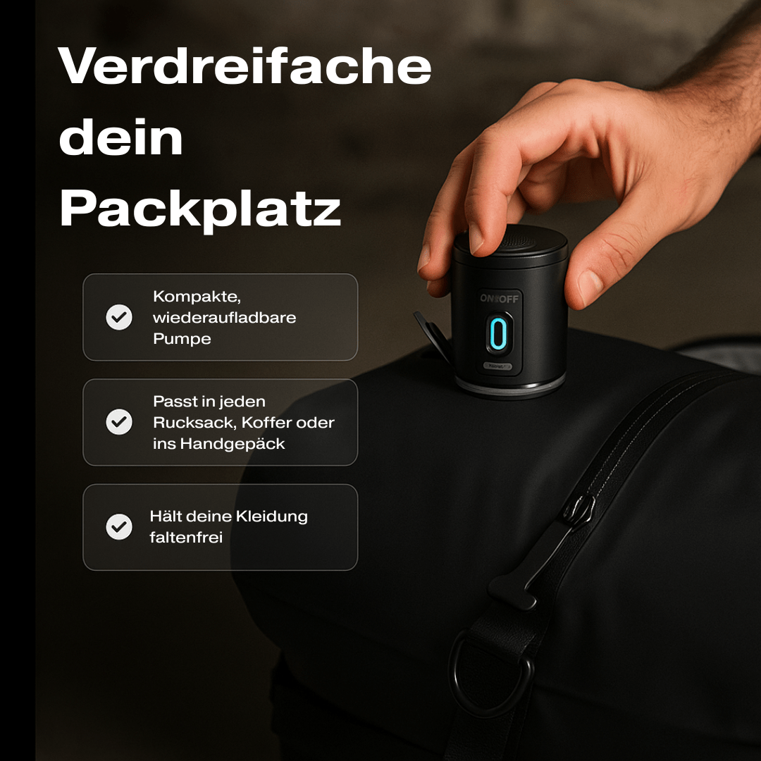 Reisetasche mit Vakuum Kit - Nayvo